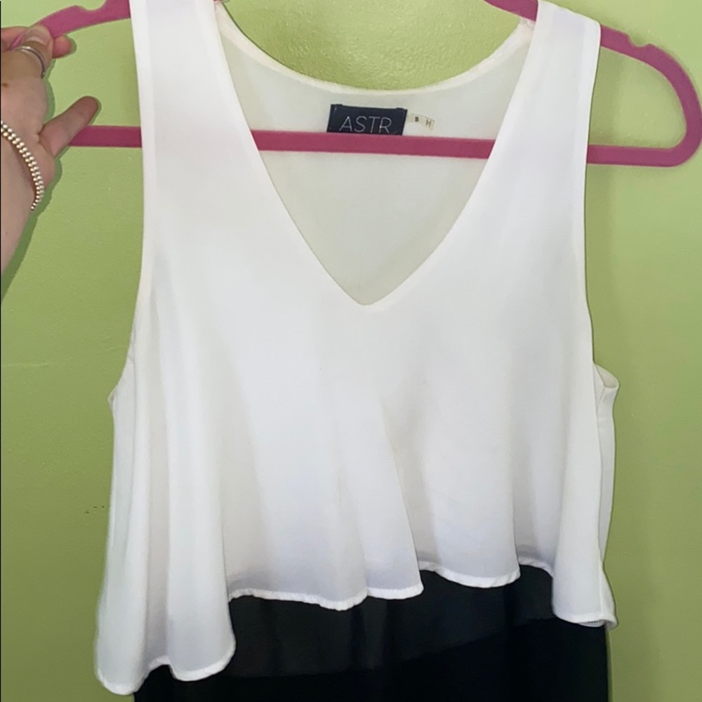 Chiffon sleeveless top